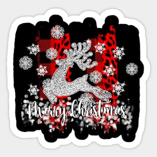 Christmas Deer Sticker